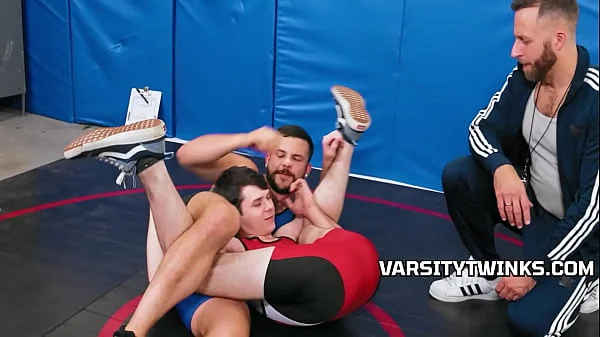 Wrestling Bareback Threesome